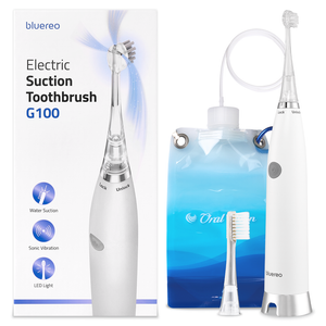 Bluereo G100 electric suction toothbrush for assisted oral care